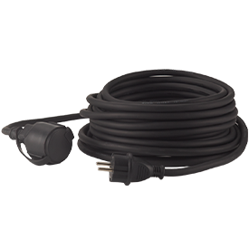 HEDI Verlängerungskabel außen / Neopren-Gummi-Kabel IP44