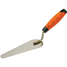 SOLID Katzenzungenkelle 160mm schmal rostfrei 2-K Griff  SOLID Katzenzungenkelle 160mm schmal rostfrei 2-K Griff