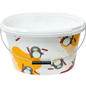 WERKMIT Farbeimer oval aus Kunststoff 16 Liter WERKMIT Farbeimer oval aus Kunststoff 16 Liter