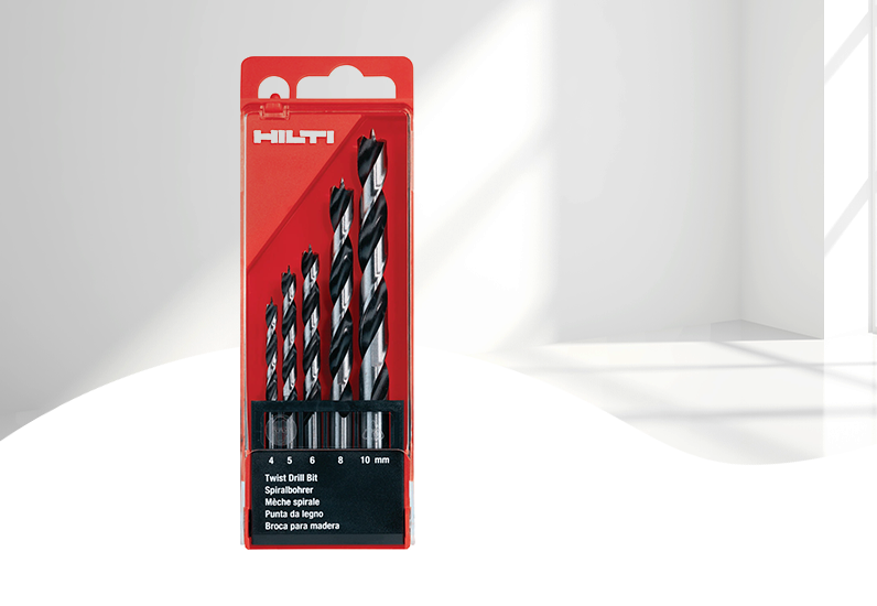 HILTI Holz-Spiralbohrersatz 5tlg.