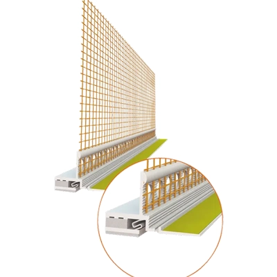 Caparol Gewebeanschlussleiste 3D Universal Plus 2,55 m