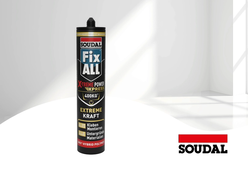 Soudal Fix All X-treme Express schwarz 400 g