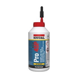 Soudal PRO 45P PU-Holzleim D4- wasserfeste Verbindung Soudal PRO 45P PU-Holzleim D4- wasserfeste Verbindung