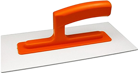 SOLID Premium Glättkelle Kunststoffgriff 280x140x4mm SOLID Premium Glättkelle Kunststoffgriff 280x140x4mm