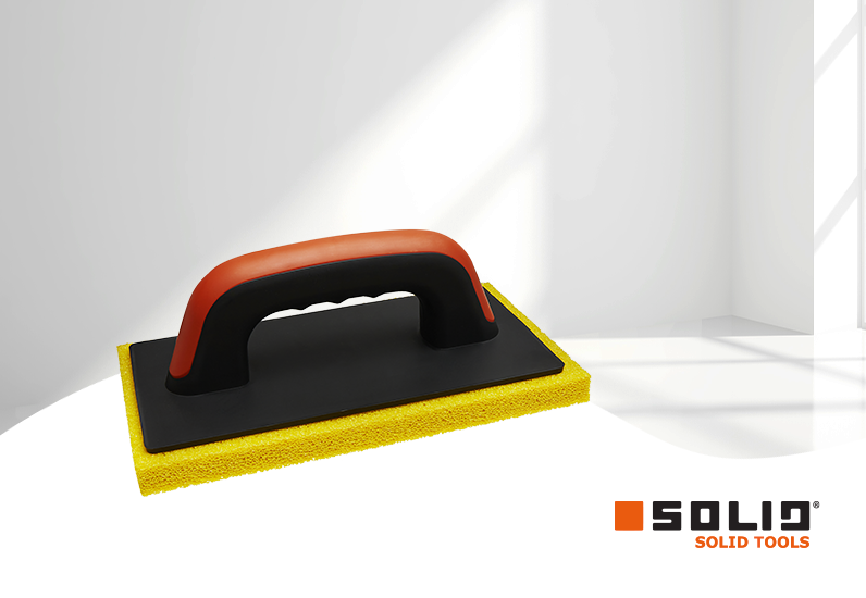 SOLID Reibebrett mit Schwammgummi fein SOLID Reibebrett mit Schwammgummi fein