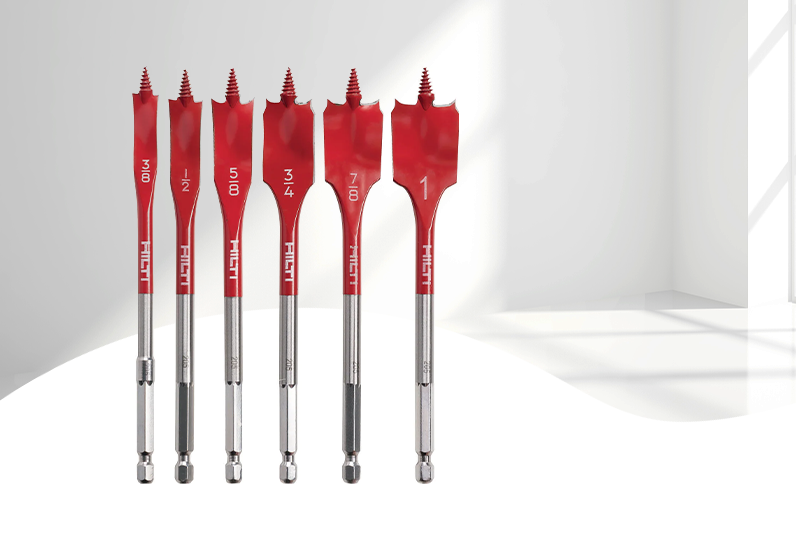 HILTI Holz-Flachfräsbohrersatz 16-32mm 7tlg.