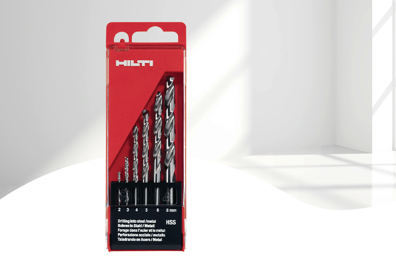 HILTI Metall-Spiralbohrer HSS-G 6tlg. 