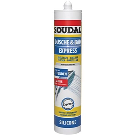 Soudal Dusche & Bad Silikon Express 2h 300ml Soudal Dusche & Bad Silikon Express 2h 300ml