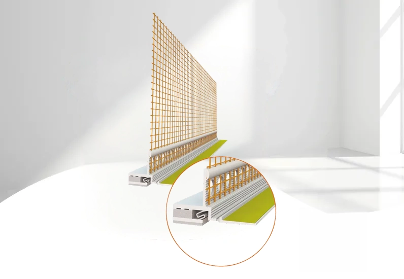 Caparol Gewebeanschlussleiste 3D Universal Plus 2,55 m