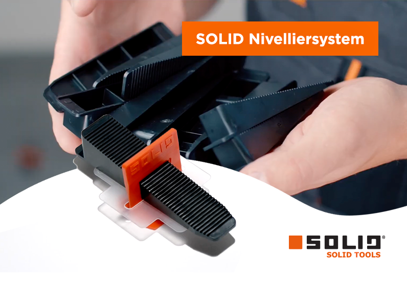 SOLID Nivelliersystem - Keile 50Stk.