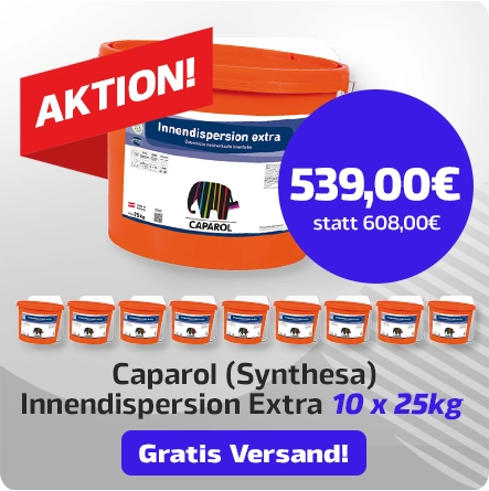 Aktion 10 x 25 kg  SYNTHESA Innendispersion extra weiß